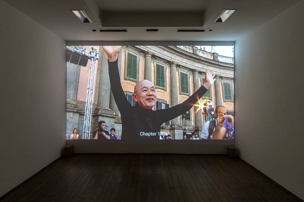 Shozo Shimamoto, pittura e video-performance, galleria Il Ponte, ©ph.Ela Bialkowska_10